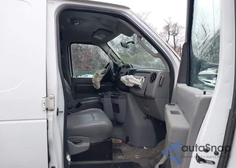 2014 Ford E-250 Commercial z USA, uszkodzony, nr VIN 1FTNE2EW1EDA49885